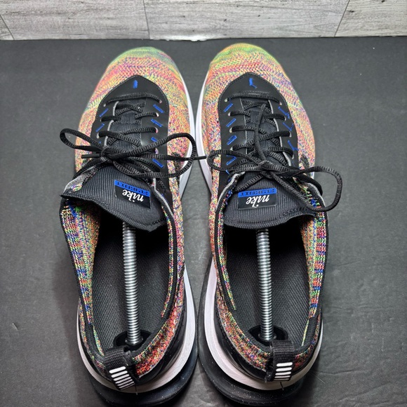 Nike Men's Air Max Flyknit Racer Multicolor Shoes Sneakers Trainers (FD2765-900) - Picture 5 of 13